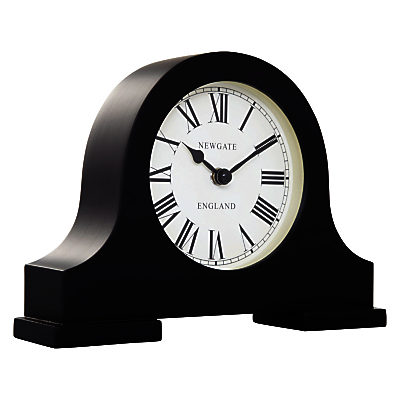 Newgate Mantel Clock, Small Black Newgate Mantel Clock, Small Black